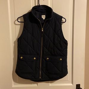 Navy J Crew Vest